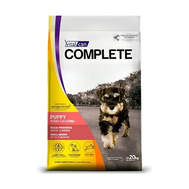 Complete Cachorro Raza Pequeña x 20 kg