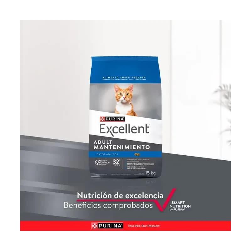 Excellent Gato Adulto x 15 kg