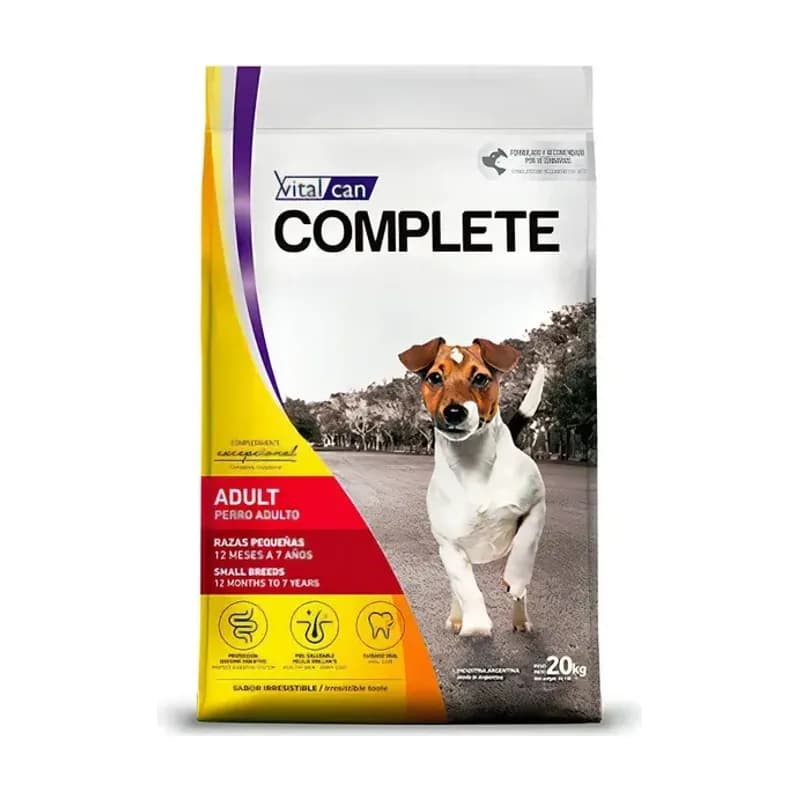 Complete Adulto Raza Pequeña x 20 kg