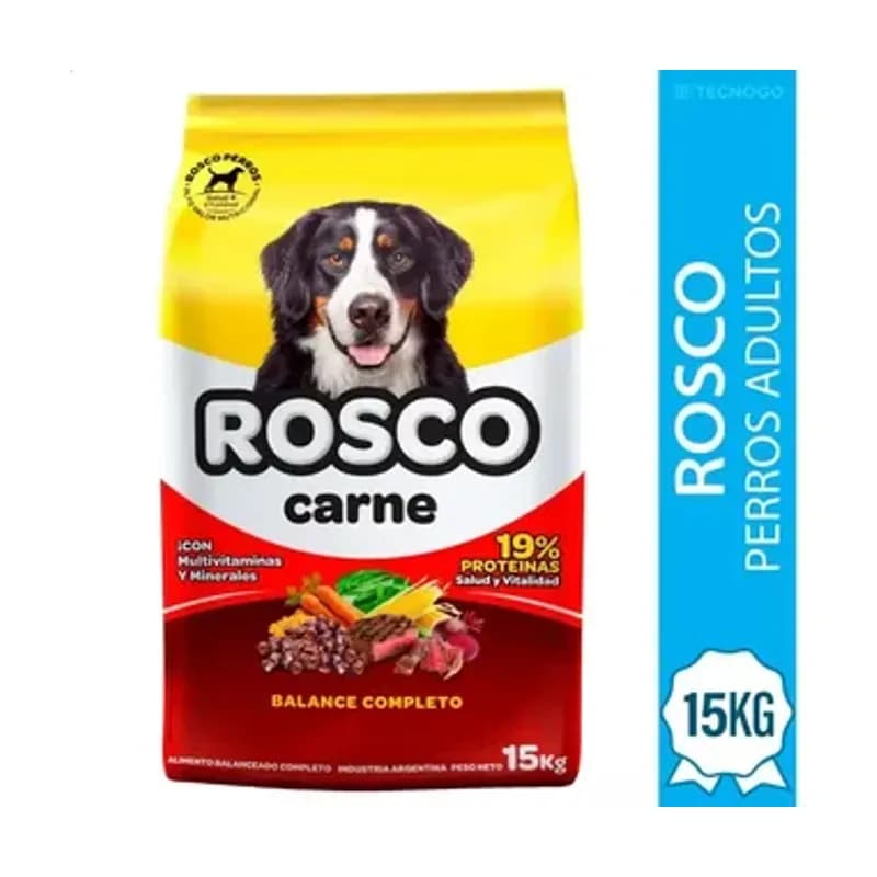 Rosco Adulto Carne/Pollo x 15 kg