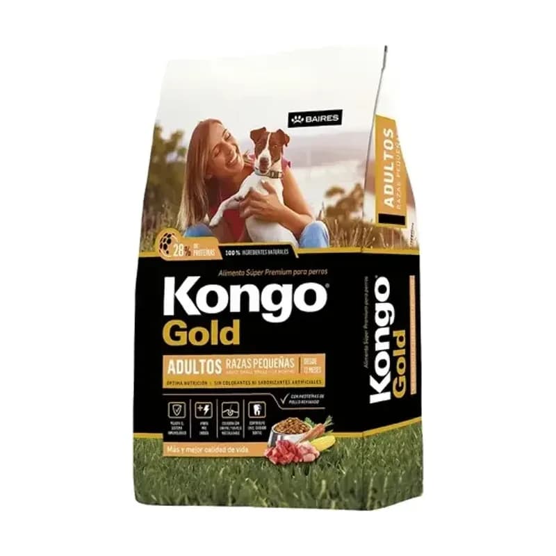Kongo Adulto Raza Pequeña x 8 kg