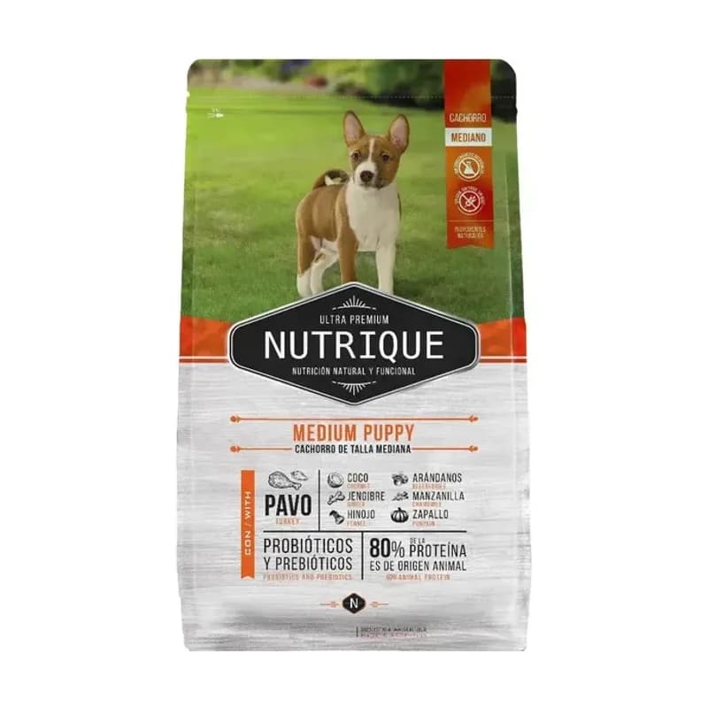 Nutrique Cachorro Mediana x 12 kg