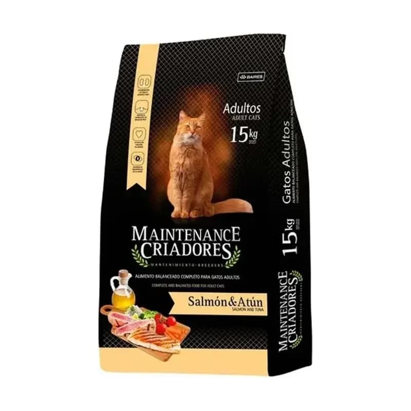 Maintenance High Pro Gato Adulto Salmon x 15 kg